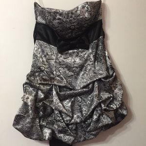 Scrunch cocktail dress